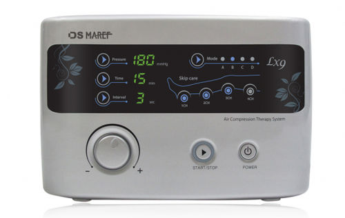 Bein-Kompressionstherapiegerät - LX9 - DS MAREF - Arm-Kompressionstherapiegerät / Tischgerät / 4 Kanäle