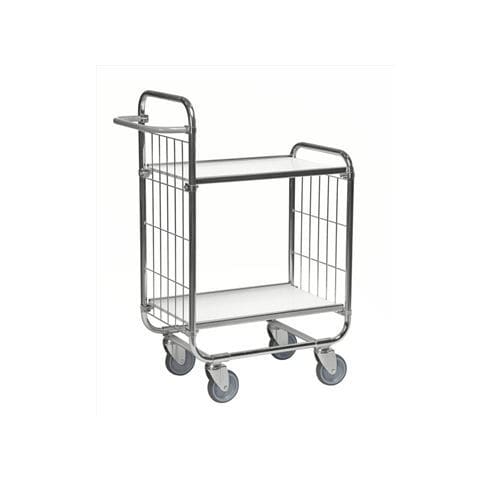 Wagen für Kliniken - SERIE 8000 - Kongamek - Mehrzweck / für Transport / mit 2 Regalbrettern