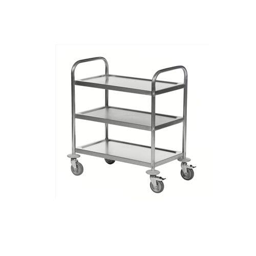 Wagen für Kliniken - KM60351 - Kongamek - Mehrzweck / für Transport / Edelstahl