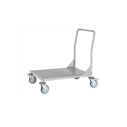 Wagen für Kliniken - KM60360MR - Kongamek - Mehrzweck / für Materialumschlag / Edelstahl