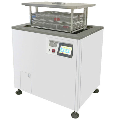 Medizinisch Ultraschallreiniger - 1200 - Hefei Qianbaijian Medical Equipment - mit großem Fassungsvermögen / auf Rollen
