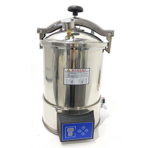 Medizinischer Sterilisator / Dampf - 18HD - Hefei Qianbaijian Medical Equipment - tragbar / elektrisch / Edelstahl