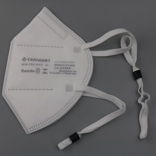 FFP2-Schutzmaske - BFM-202 - Jiangsu Changmei Medtech - Stoff / Halbgesicht / weiß