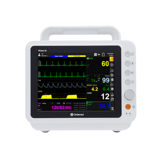 Tragbarer Patientenmonitor - Primo i3 - Ordamed - Nacht / EKG / TEMP