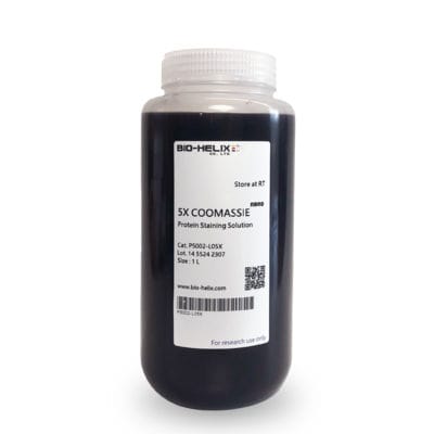 Reagenz / als Lösung - PS002-L05X - Bio-Helix - Färbelösung / Farbstoff / Proteinskala