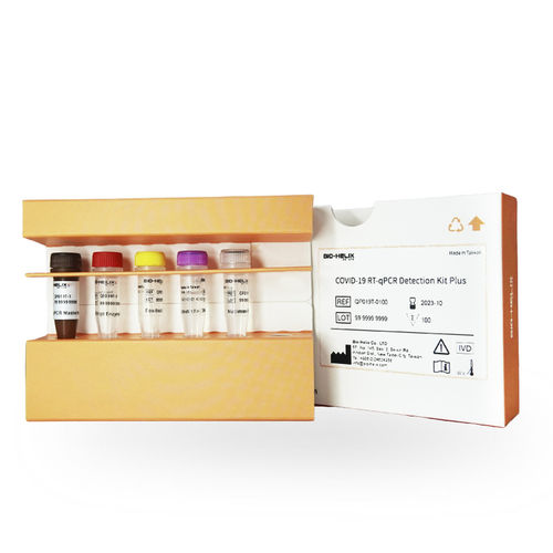 COVID-19-Testkit - QP019T-0100 - Bio-Helix - SARS-COV-2 / für Kliniken / Nasen-Rachenraum