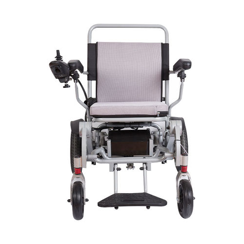 Elektrischer Rollstuhl - Jiangsu Xiaoyuan Medical Device - zur Nutzung im Freien / zusammenklappbar / mit Fußstütze