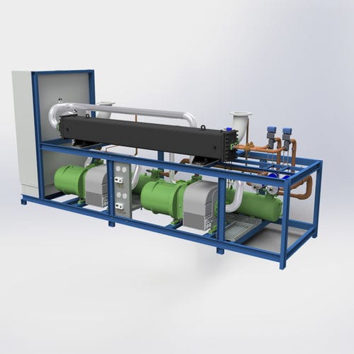 Bodenstehender Laborkühler - kws-I - technotrans systems GmbH - Luftkühlung / wassergekühlt