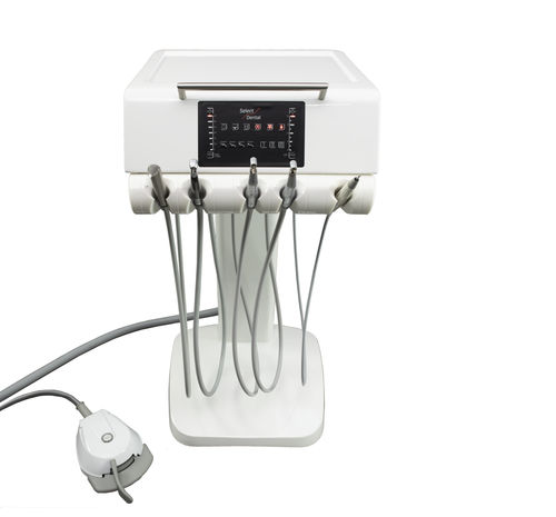 Modulares Helferinnenelement für Dentaleinheit - Cart EASY - Select Dental SA - 6 Instrumente