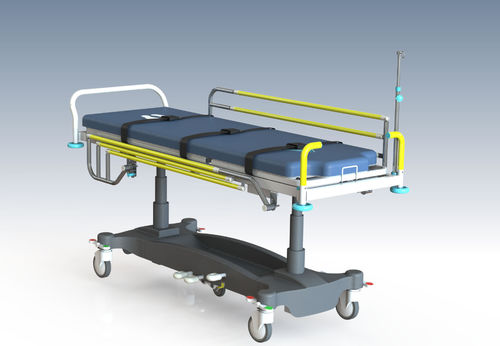 Notfalltrage - ST 400 - ALATURCA - ergonomisch / hydraulisch / Trendelenburg