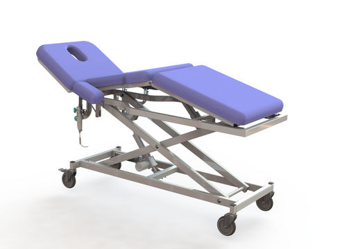 Untersuchungsliege für Physiotherapie - ALAVENTI E 03 - ALATURCA - elektrisch / höhenverstellbar / auf Rollen