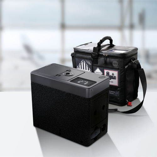 Labor-Inkubator / CO2 - Cellbox™ Go Flight - Cellbox Solutions GmbH - tragbar / zum Wärmeausgleich / Aktiv