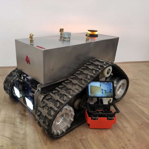 Sprühdesinfektionsroboter - PROMETHEUS - Grizzly Robotics - mobil / fernsteuerbar