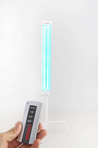 UV-Desinfektionssystem - 110W - Grizzly Robotics - mobil / fernsteuerbar / mit Germizidleuchte