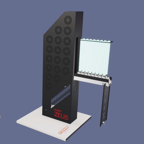 Desinfektionssystem für OP-Saal - Spectra ZEUS - Grizzly Robotics - UV-C / kompakt / tragbar