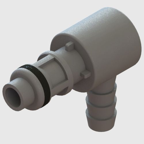 Medizinische Kupplung - E-Q-160577 - The West Group Ltd - rechtwinkelig