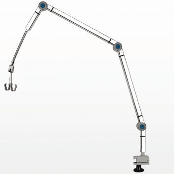 Tragarm für Beatmungsgeräte - WYAM020 - Taizhou Weiye Machinery Manufacturering Co.,ltd - für medizinische Zwecke / schienenmontiert / Edelstahl