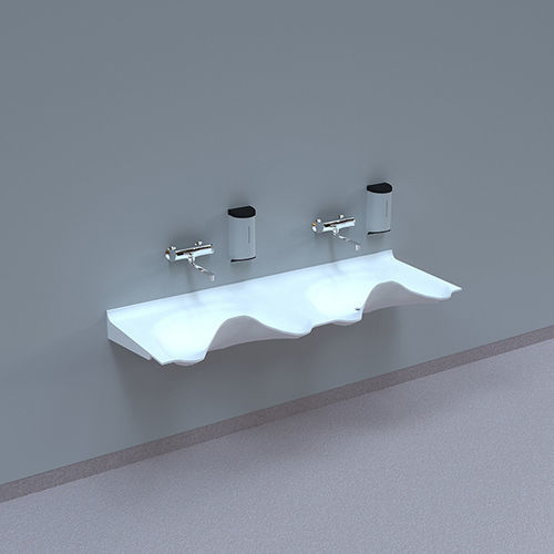 Waschbecken für OP / 2 Stationen - OV1720GW-00 - Noas Snickeri i Tibro AB - Corian®