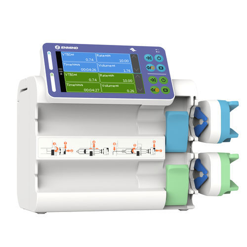 Spritzenpumpe für Veterinärmedizin - EN-S5D VET - Enmind - 2-Wege / kontinuierlich