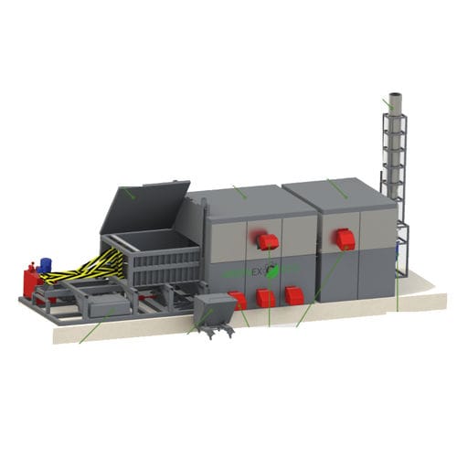Labor-Abfallaufbereitungssystem - ECO-500K - Greenx Eco - biologisch / medizinisch / automatisch