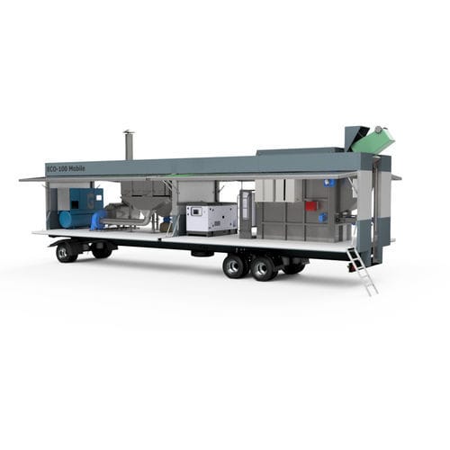 Press-Verbrennungsanlage - ECO M 100 - Greenx Eco - Thermo / medizinisch / für Abfallprodukte