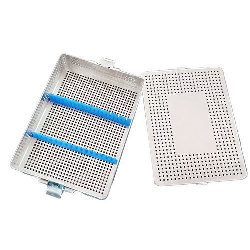 Sterilisationscontainer für Instrumente - HX-PESC - Jiangsu Huaxi Medical Equipment - für Endoskope / Edelstahl / perforiert