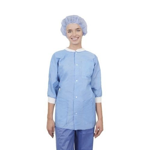 Arztkittel für Frauen - FM101 - ProtectCare - Einweg / atmungsaktiv / wasserdicht