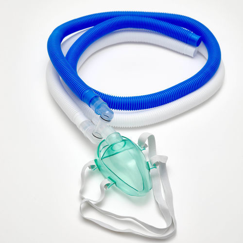 PVC-Sauerstoffmaske - Suzhou New District Mingji Polymer Medical Equipment Co., Ltd. - zum Einmalgebrauch / verstellbar / Einwegventil