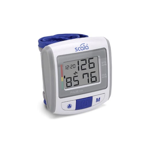 Automatischer Blutdruckmonitor - SC 7100 - SCALA Electronic - Handgelenk / mit integrierter Manschette