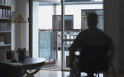 Tür für Krankenhaus - DFA 127 LOW ENERGY - KOS Spezialtüren GmbH - einflügelig