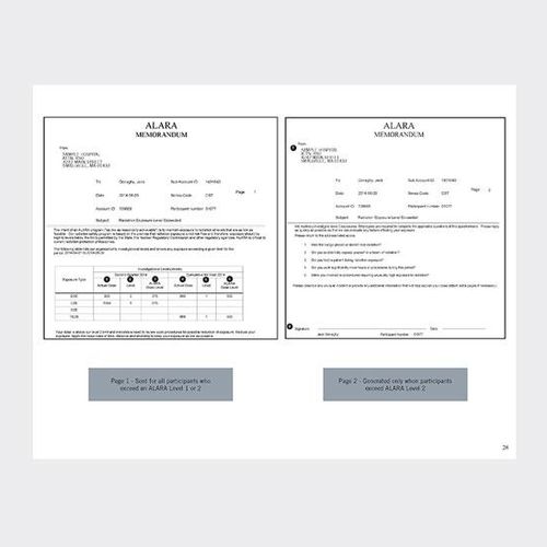 Software für Krankenhaus - ALARA Memorandum - LANDAUER - Dental / für Veterinärmedizin / für Patientendatenverwaltung