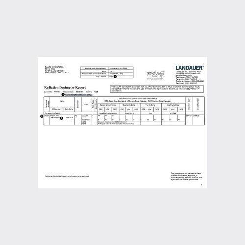 Software / Verwaltung für Patientenberichte - Corrected Participants Only - LANDAUER - Reporting / für Krankenhaus / Dental