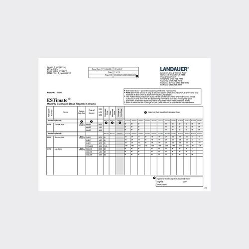 Software für Krankenhaus - ESTimate® - LANDAUER - Verwaltung für Patientenberichte / Reporting