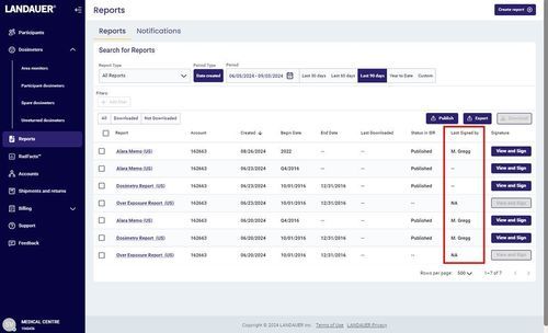 Managementsoftware-Dokumentationssystem - myLDR™  - LANDAUER - automatisch
