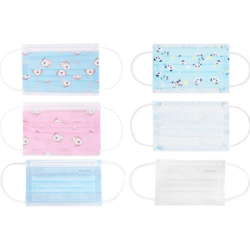 OP-Maske / für Kinder - 0001 - Xiantao Xinfa Plastic Products - blau / weiß / rosa
