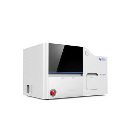 Automatischer Immunoassay-Analysator - HomoG 100 - Guangzhou Jinde Biotech Co., Ltd. - für klinische Diagnose / Chemilumineszenz / Tisch