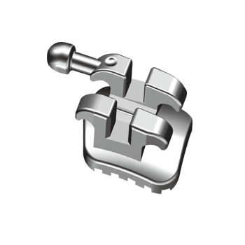 Orthodontie Bracket / Metall - Smile  - Innovative Material and Devices, Inc. - Twin