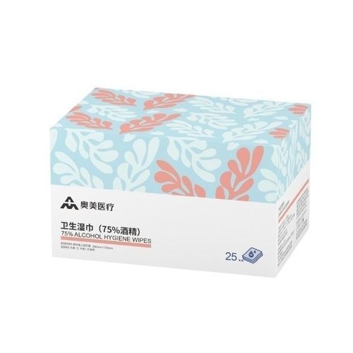 Feuchte Reinigungstücher / für Böden und andere Oberflächen - Allmed Medical Products - 20er-Packung