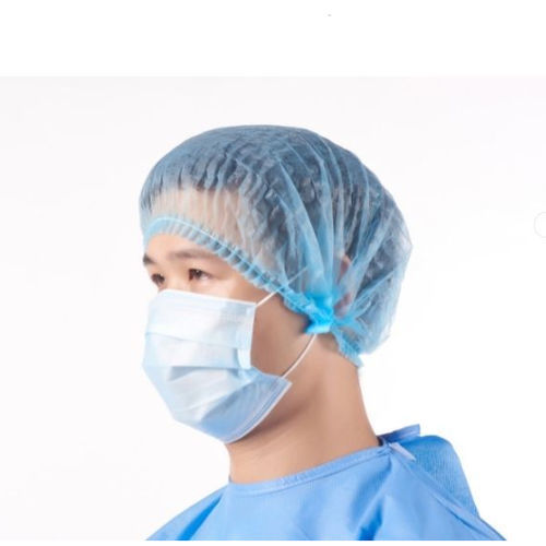 Gebauschte OP-Mütze - Allmed Medical Products - Vlies