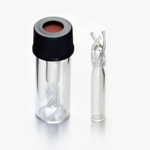 Phiole für HPLC - Micro-Inserts with polyspring - ZHEJIANG AIJIREN TECHNOLOGY INC. - GC / Glas