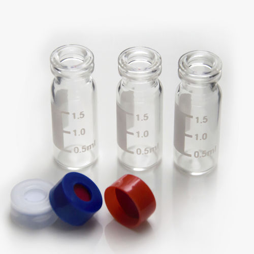 Phiole für HPLC - ZHEJIANG AIJIREN TECHNOLOGY INC. - Glas / mit Stöpsel