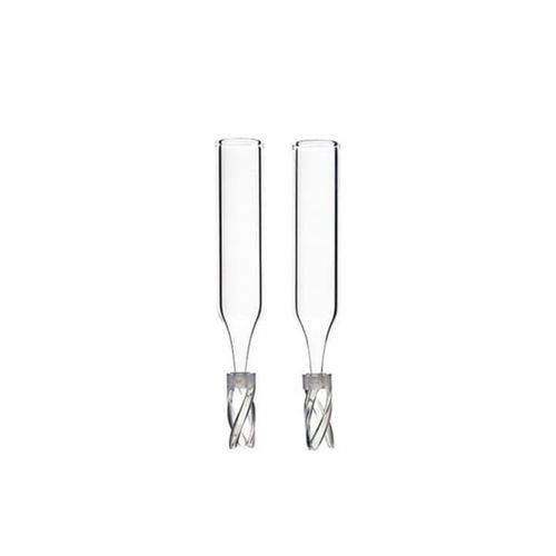 Phiole für HPLC - 1.5mL 11mm Crimp Ring ND11 Micro-Inserts - ZHEJIANG AIJIREN TECHNOLOGY INC. - GC / Borosilikatglas / mit Stöpsel