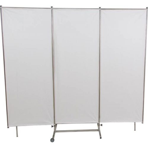 Mobiler Medizinischer Bettschirm - P-170-I2-0 - EROND - 3 Flügel / Edelstahl