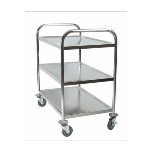 Medizinischer Wagen - 3 Tier - EROND - Mehrzweck / Edelstahl / mobil