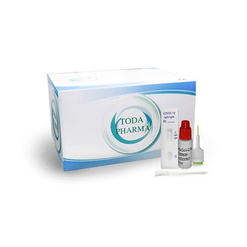 COVID-19-Testkit - CORONADIAG+ - TODA PHARMA - Störfestigkeit / IgG / IgM