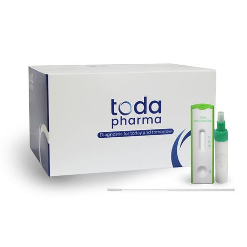 Testkit für Infektionskrankheiten - 1061 - TODA PHARMA - Influenza A / Influenza B / Nasen