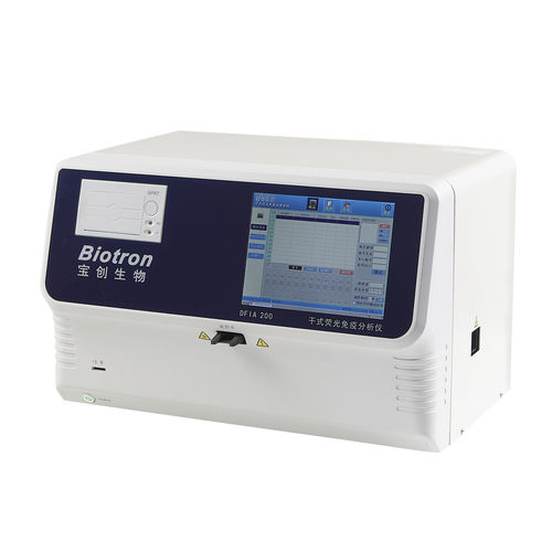 Automatischer Immunoassay-Analysator - DFIA200 - Guangzhou Biotron Technology Co.,Ltd - für klinische Diagnose / für Immuno-Fluoreszenztest / Tisch