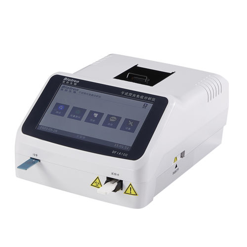 Immunoassay-Analysator / für klinische Diagnose - DFIA100 - Guangzhou Biotron Technology Co.,Ltd - für Immuno-Fluoreszenztest / Tisch / kompakt