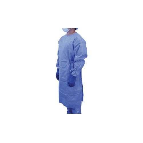 OP-Kittel / unisex - MedZon Health - steril / blau