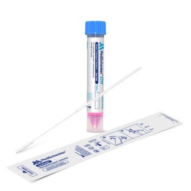 Mikrobiologietupfer - SCS30-A - Medschenker - Nasen-Rachenraum / Transportmedium / beflockt